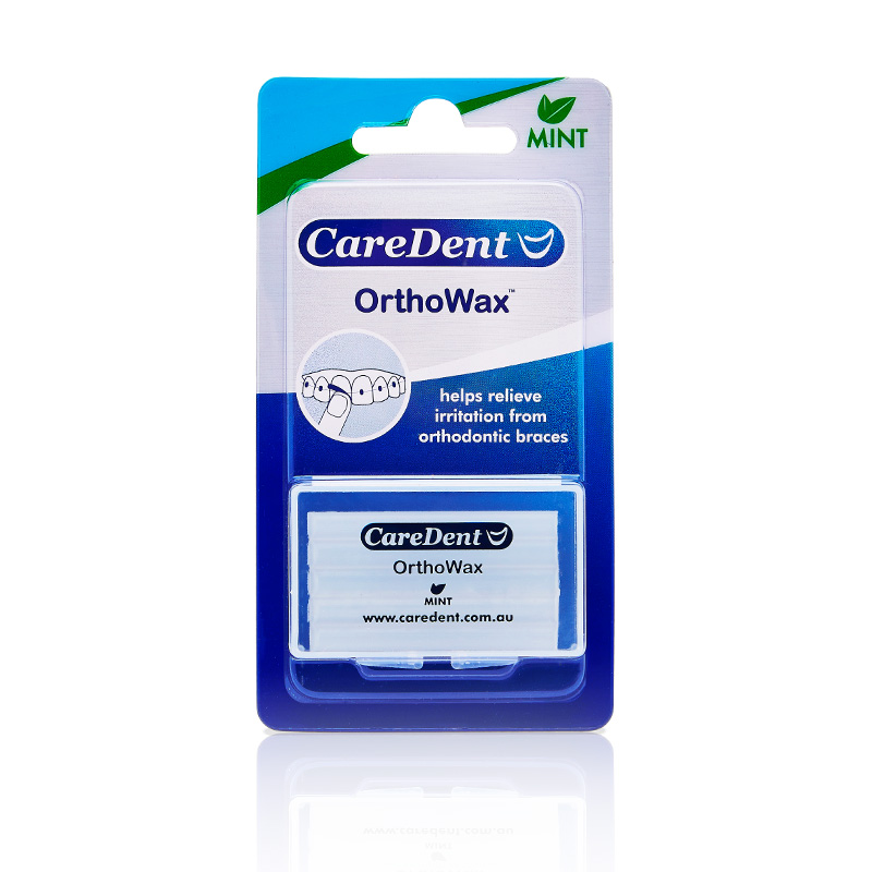 Caredent OrthoWax Mint x6