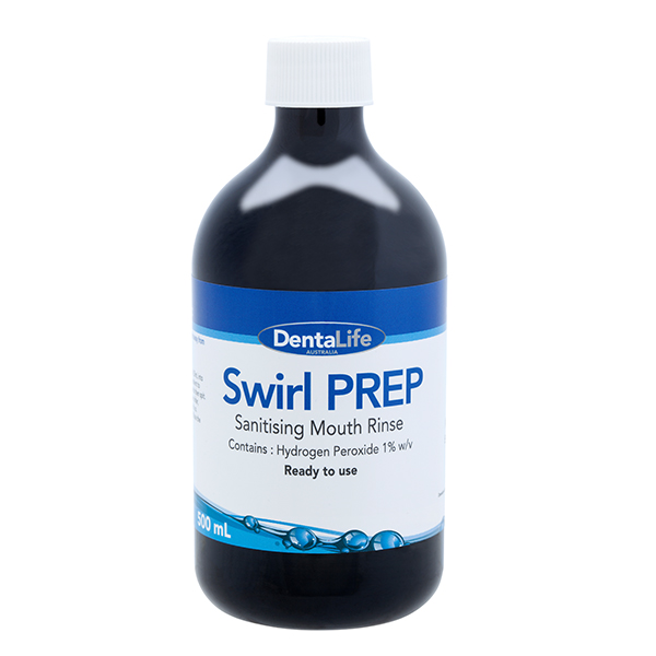 Dentalife Swirl PREP Mouthrinse Smile Boosters
