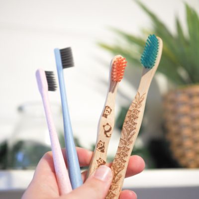 Over 60 different types of toothbrushes to choose from.