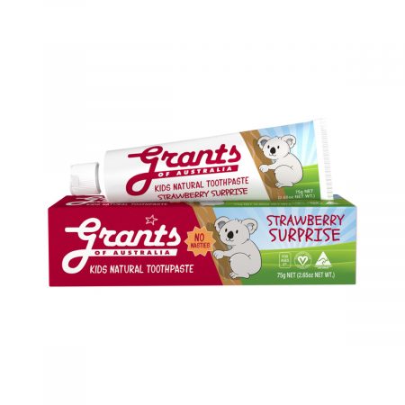 Grants Toothpaste Kids Strawberry Surprise