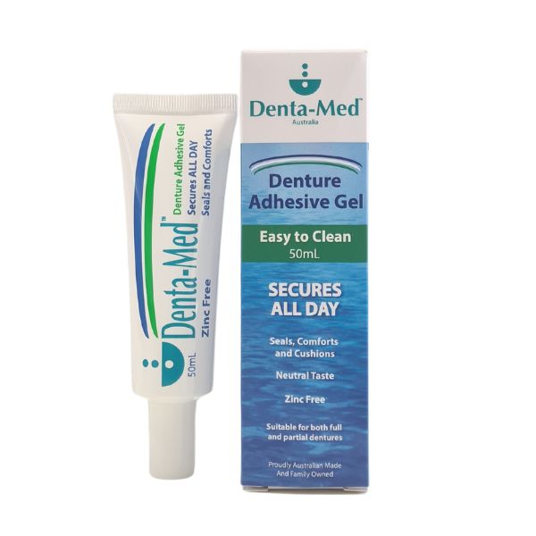 DentaMed Denture Adhesive Gel 50ml Smile Boosters